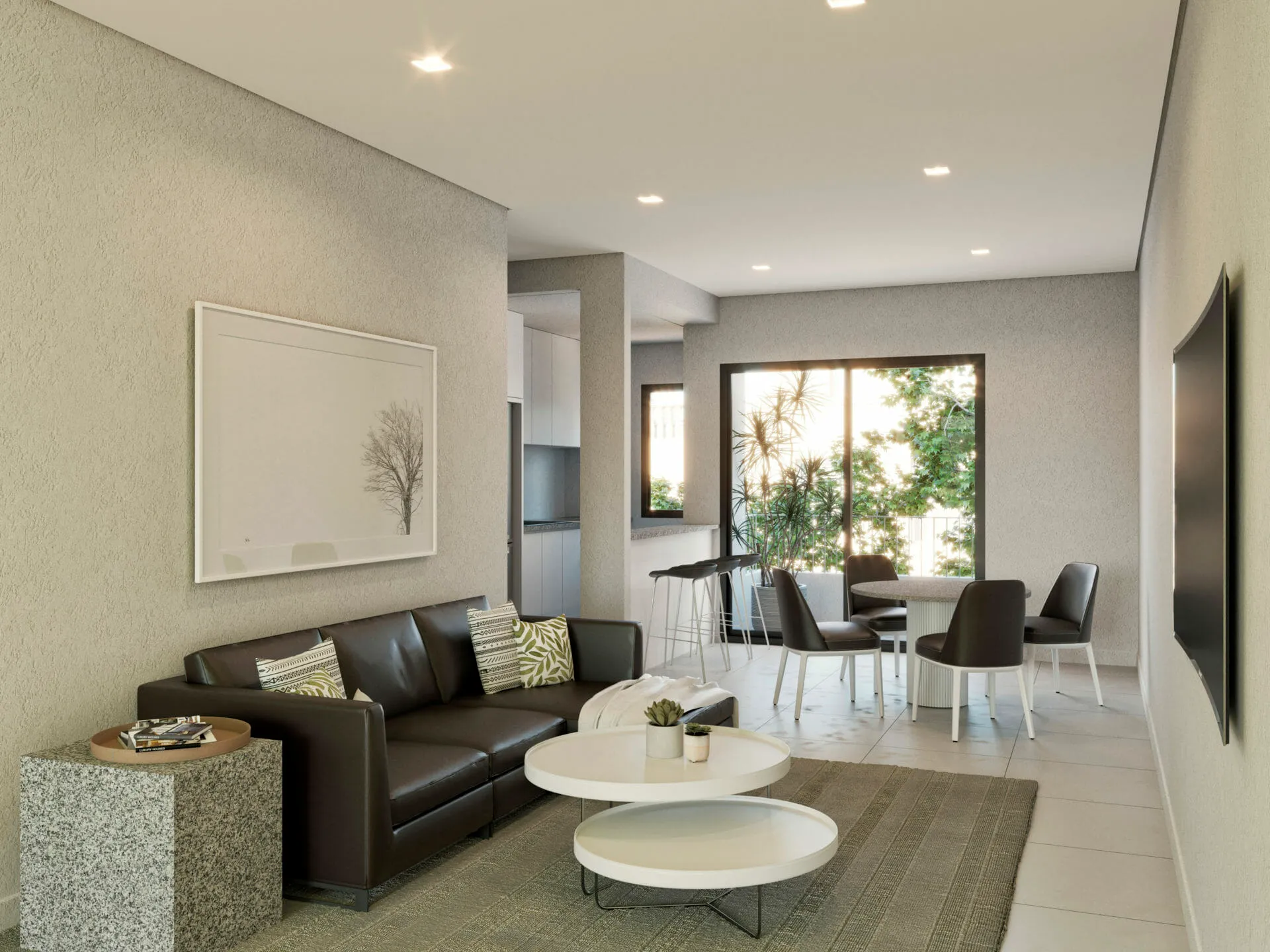 Interior de un proyecto de Aconif