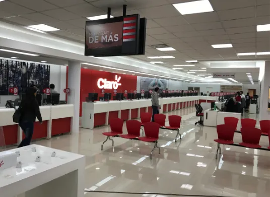 Claro, área de atención al público