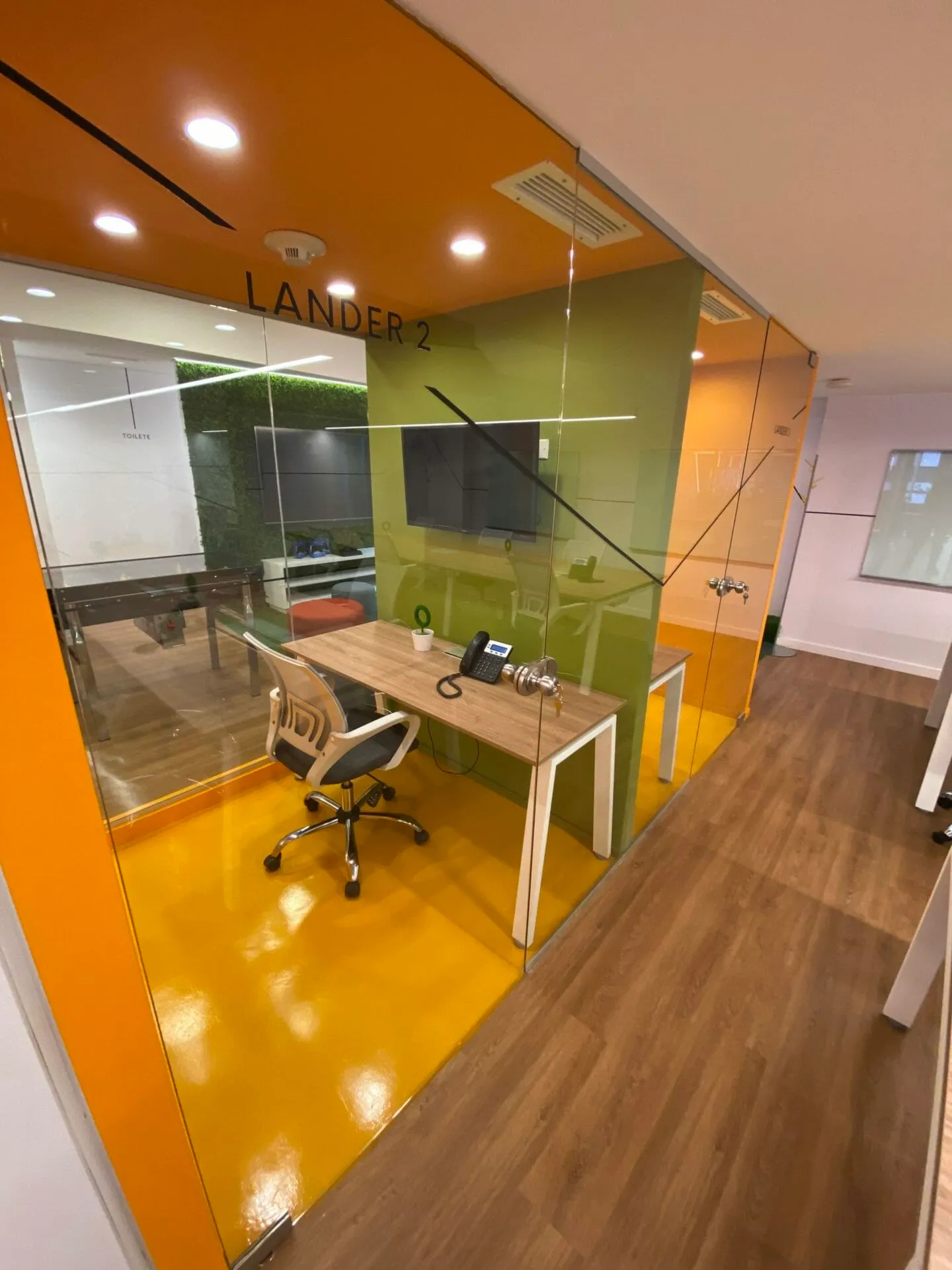 LABS.XD CABA, vista interior vertical